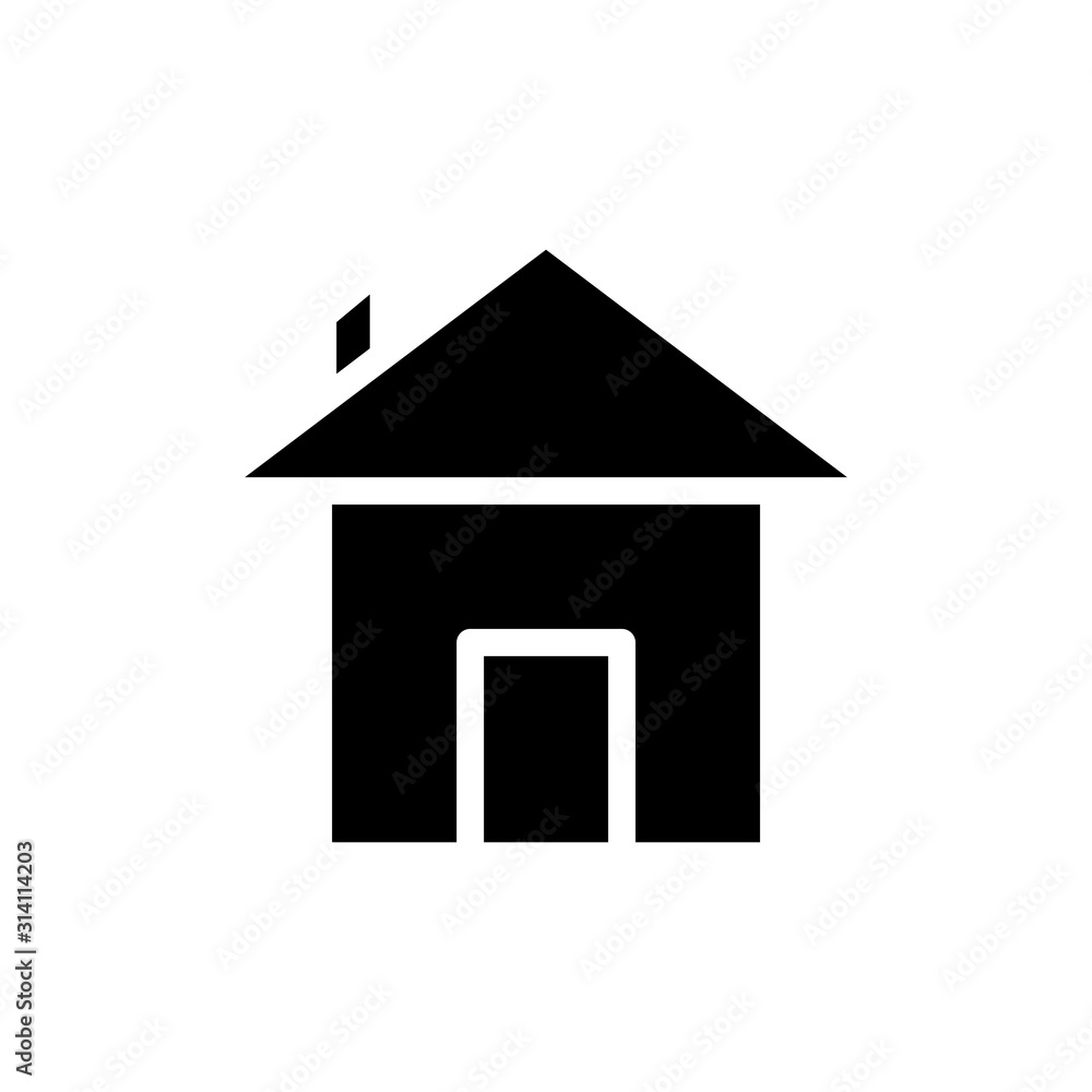 Home vector image to be used in web applications, mobile applications and print media. Abstract house logo design template. Home vector image to be used in web applications, mobile applications and print media. Abstract house logo design template.
