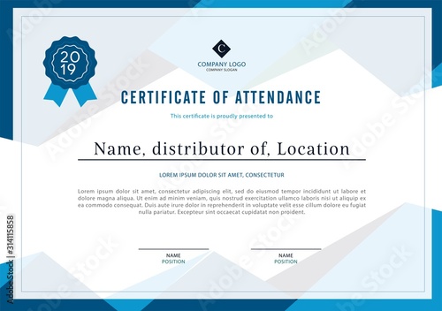 Distributor Certificate