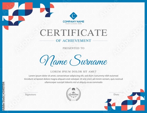 Certificate Template