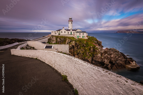 lighthouse ireland sky 