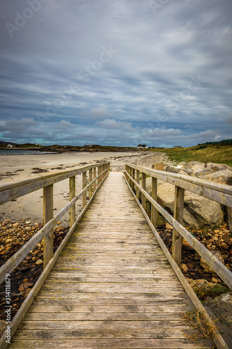 beach walkway Ireland