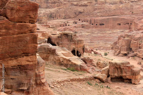 Petra, Jordan. Eco tourism concept