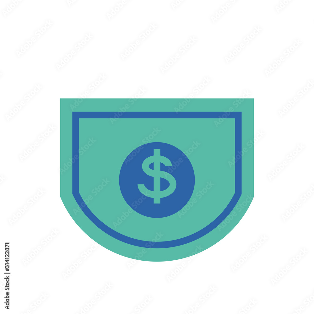 Isolated bill icon vector design Isolated bill icon vector design
