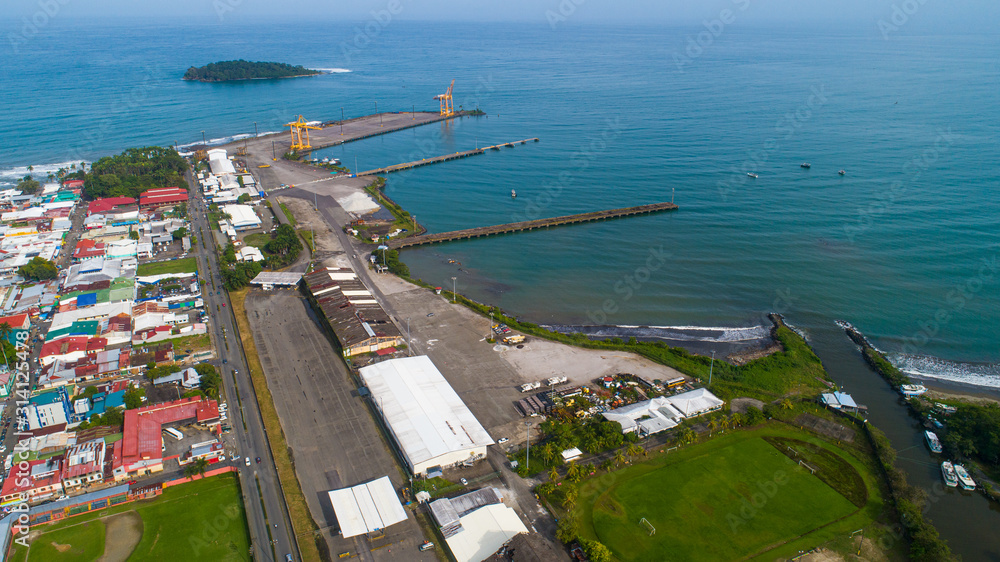 Limón is a City in the Caribbean Part of Costa Rica where the biggest