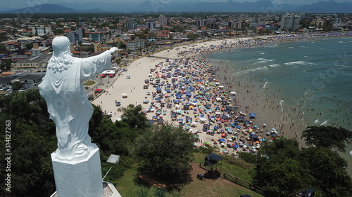 Fotografie morro do cristo guaratuba parana