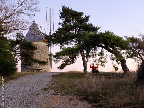 rando hivernale en Provence photo