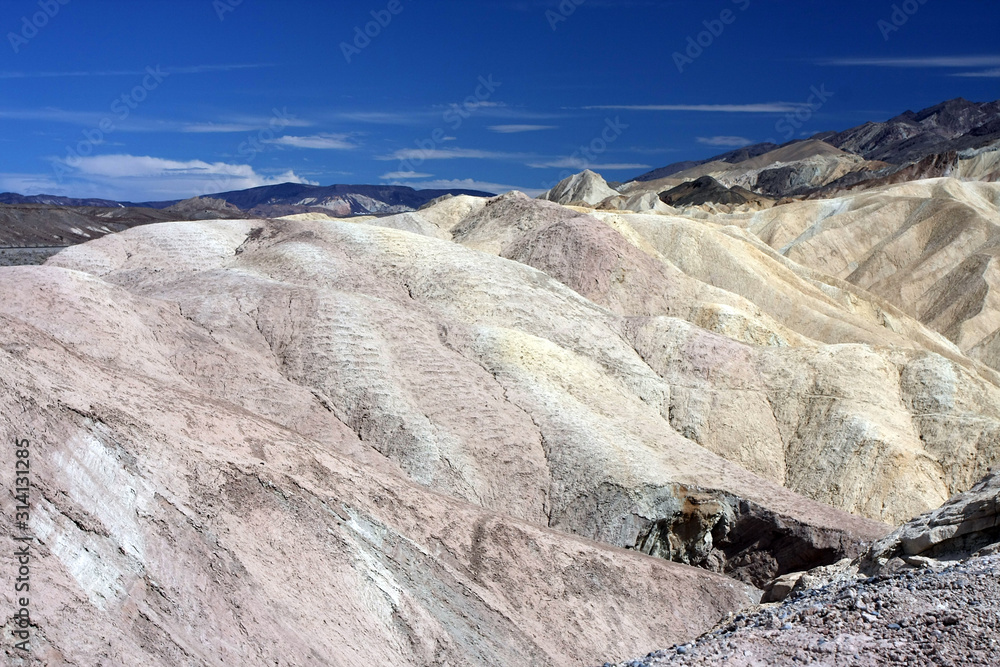 Rock formations, Death Valley National Park, Mojave Desert, California, USA