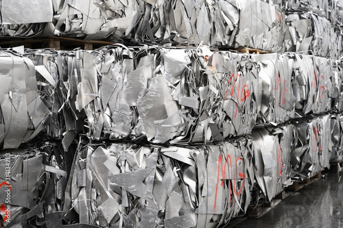 Aluminium Schrott aus Blechabfällen