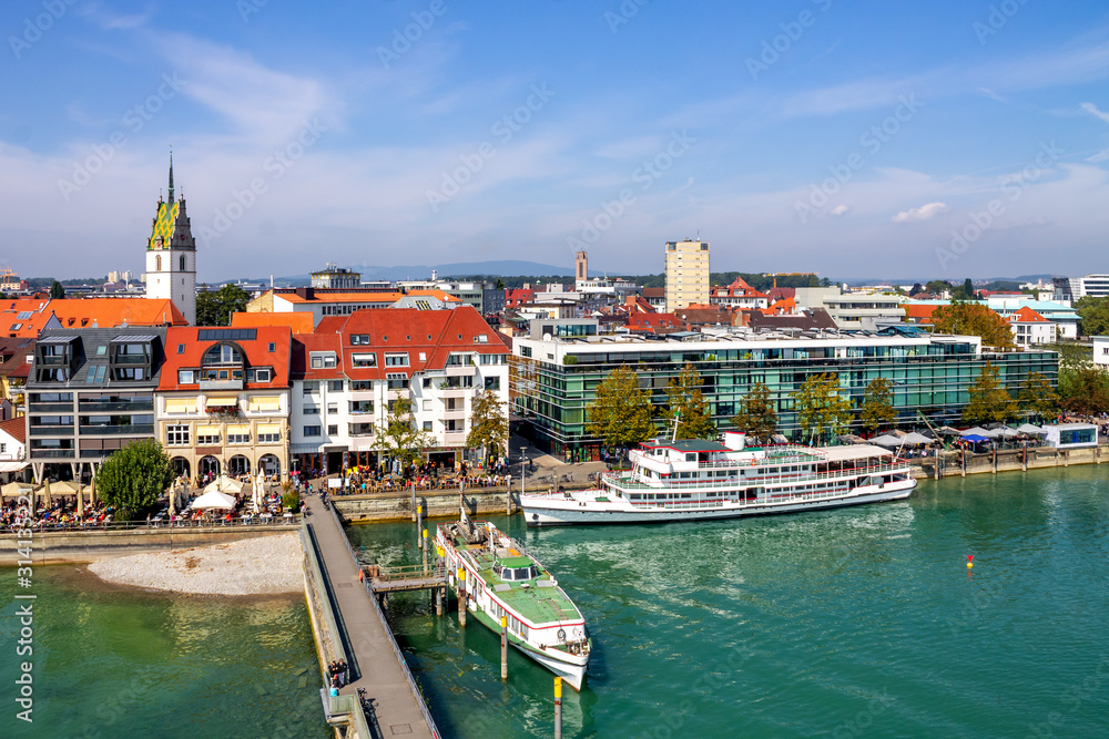 Obraz Hafen, Friedrichshafen, Bodensee, Deutschland