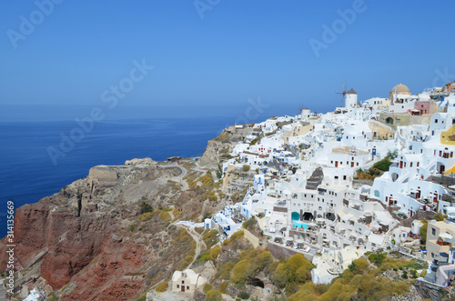 Oia City on Santorini island