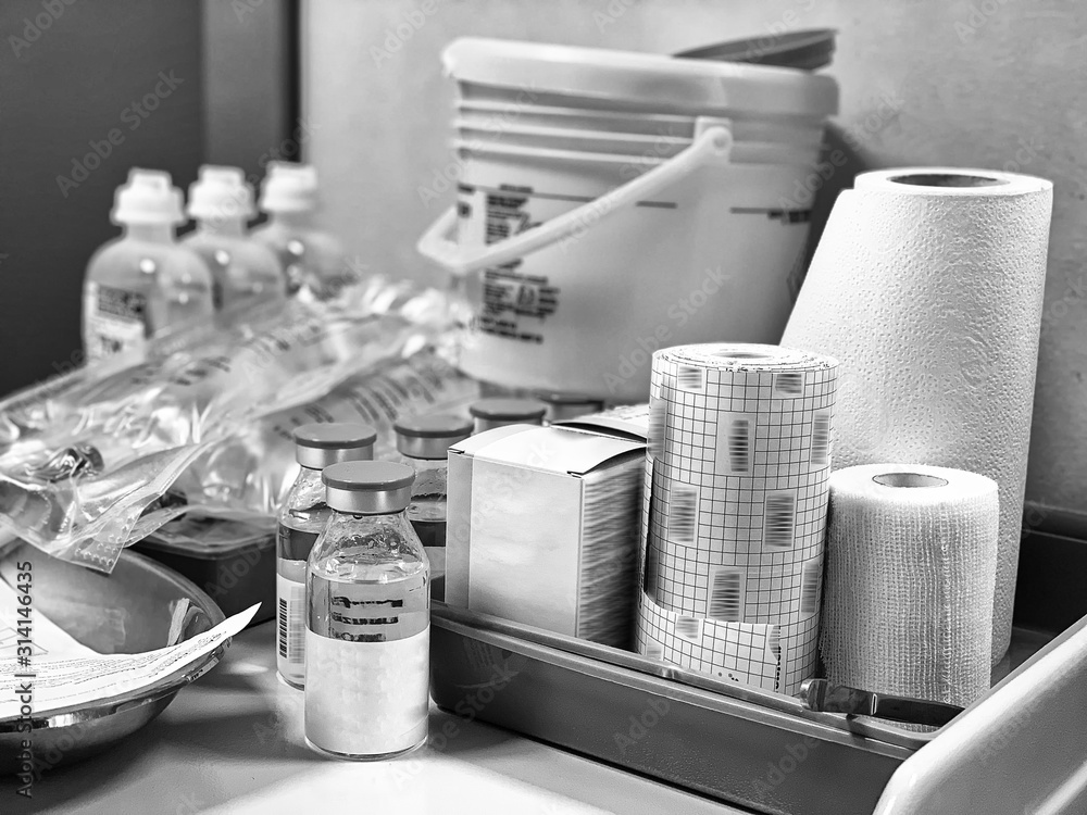 Medical material on the hospital Medical material on the hospital