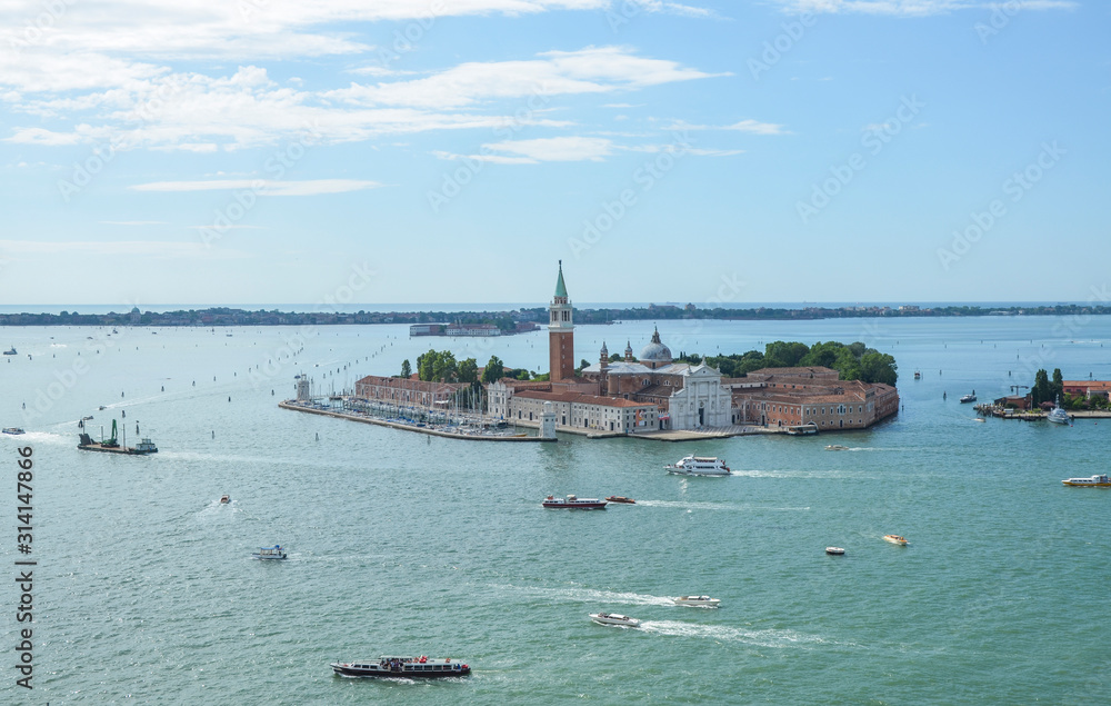 View of the island of san giorgio maggiore