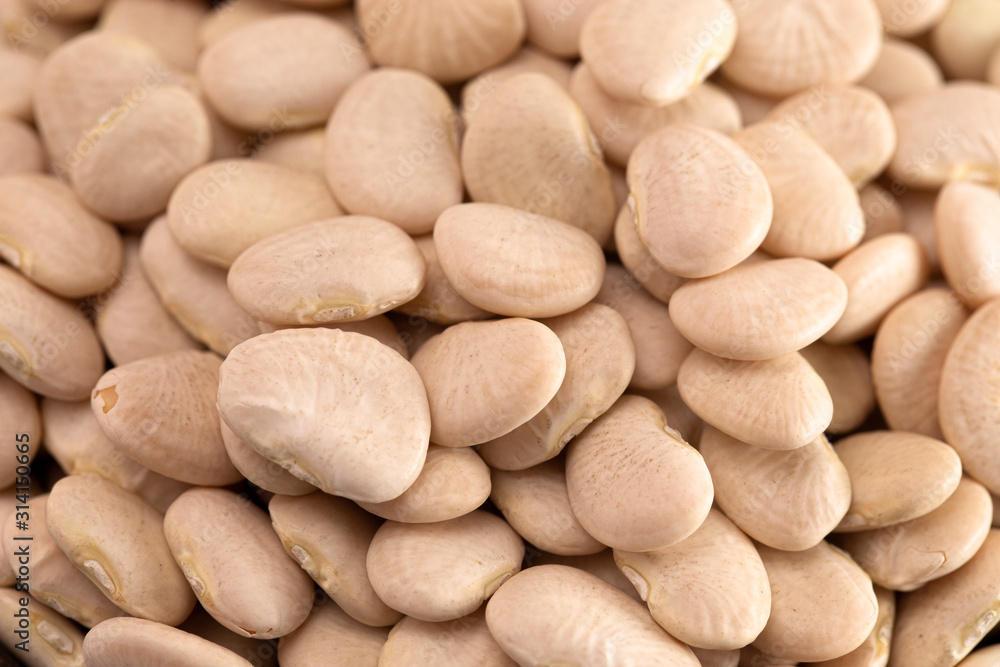 Background of Baby Lima Beans or Butter Beans Background of Baby Lima Beans or Butter Beans