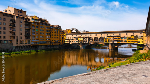 view of the river and the bridge, Florence