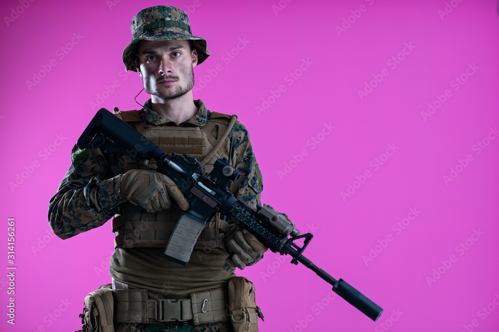 modern warfare soldier pink backgorund modern warfare soldier pink backgorund