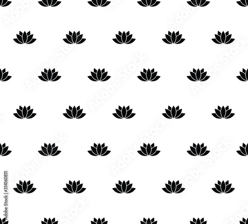 lotus seamless pattern , Vector spa lotus wallpapers, fabric, texture, background
