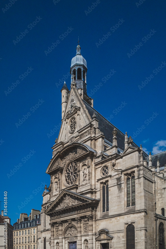 Saint-Étienne-du-Mont Church, in Paris, France