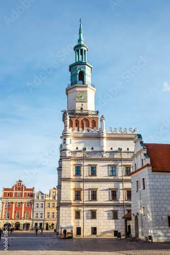 City hall in Poznan old town, Poland