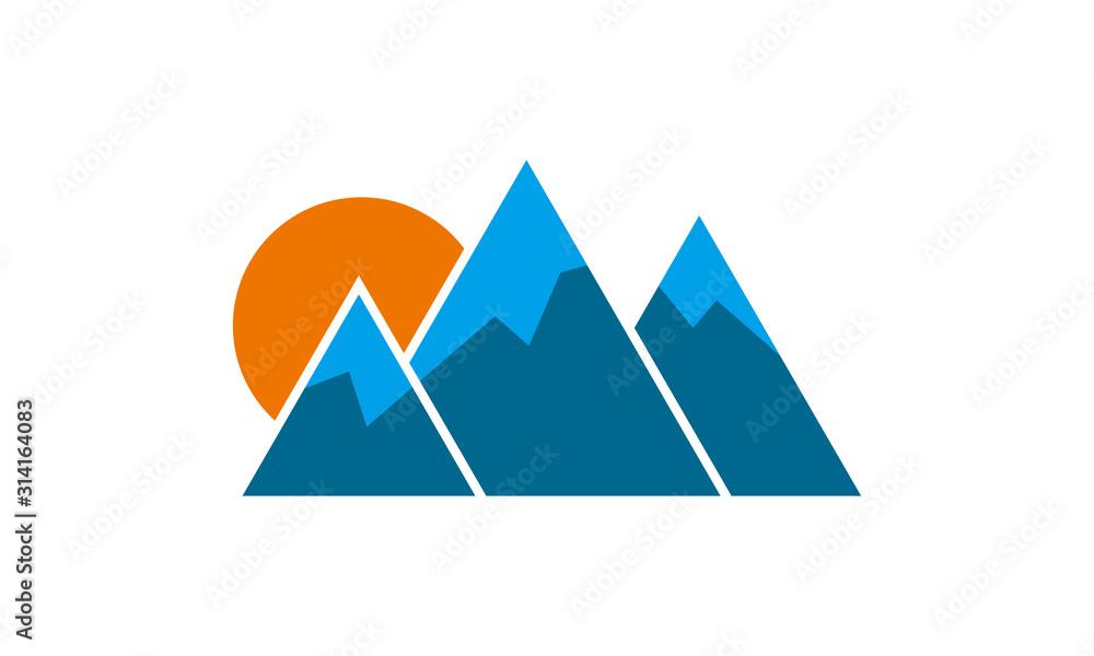 icon mountain logo icon mountain logo