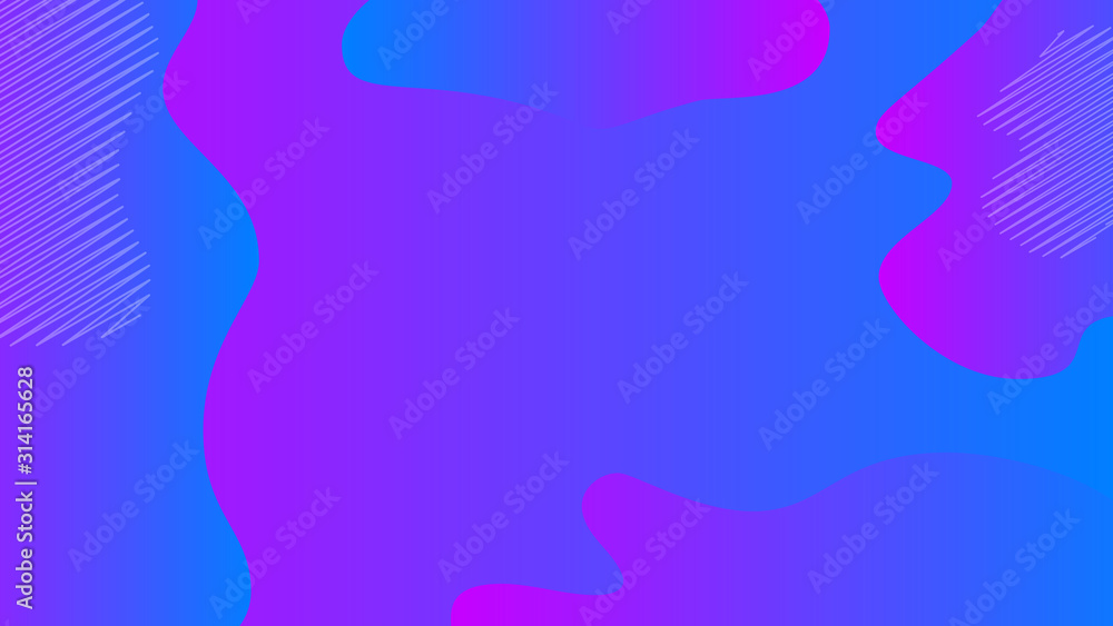 Abstract purple gradient splashes with white lines background. Use for modern design, cover, template, decorated, brochure, flyer.