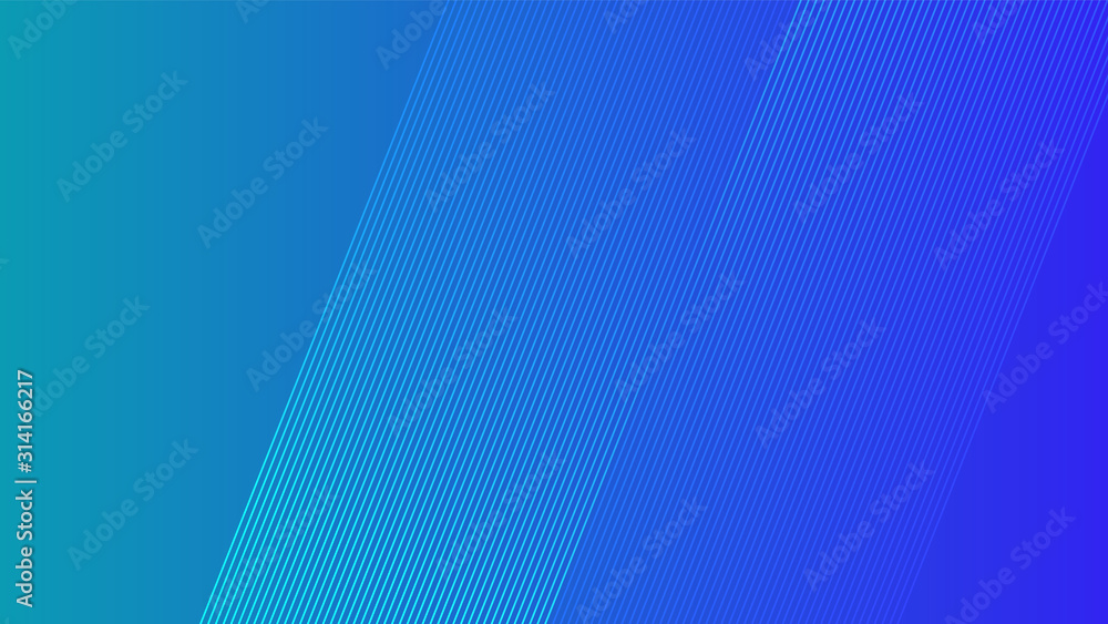 Abstract layers line in blue gradient background. Use for modern design, cover, template, decorated, brochure, flyer.