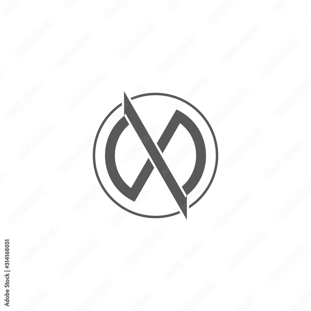 symbol logo vector of letter x circle motion arrow geometric design symbol logo vector of letter x circle motion arrow geometric design