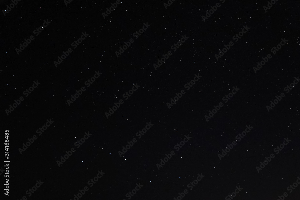 Starry sky background picture of stars in night sky and the Milk