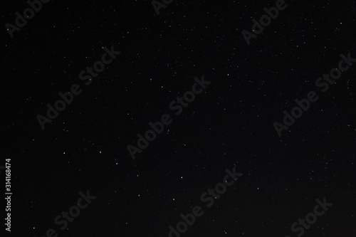 Starry sky background picture of stars in night sky and the Milk © Ludmila