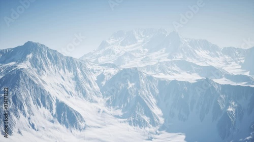 Wallpaper Mural Alpine Alps mountain landscape, top of Europe Switzerland Torontodigital.ca