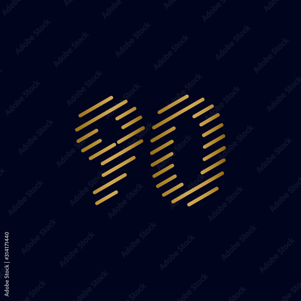 90 Years Anniversary Celebration Vector Template Design Illustration 90 Years Anniversary Celebration Vector Template Design Illustration