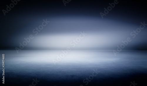 Empty studio background