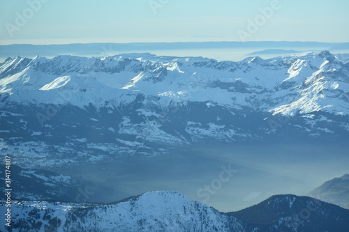 snowy alpine view © CT Photography