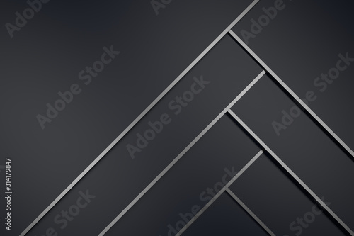 Abstract background of metallic with luxury concepts. 3D rendering.