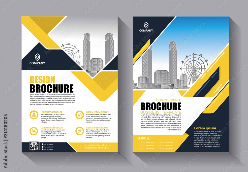 Business abstract vector template. Brochure design, cover modern layout, annual report, poster, flyer in A4 with colorful triangles, geometric shapes for tech, science, market with light background Business abstract vector template. Brochure design, cover modern layout, annual report, poster, flyer in A4 with colorful triangles, geometric shapes for tech, science, market with light background
