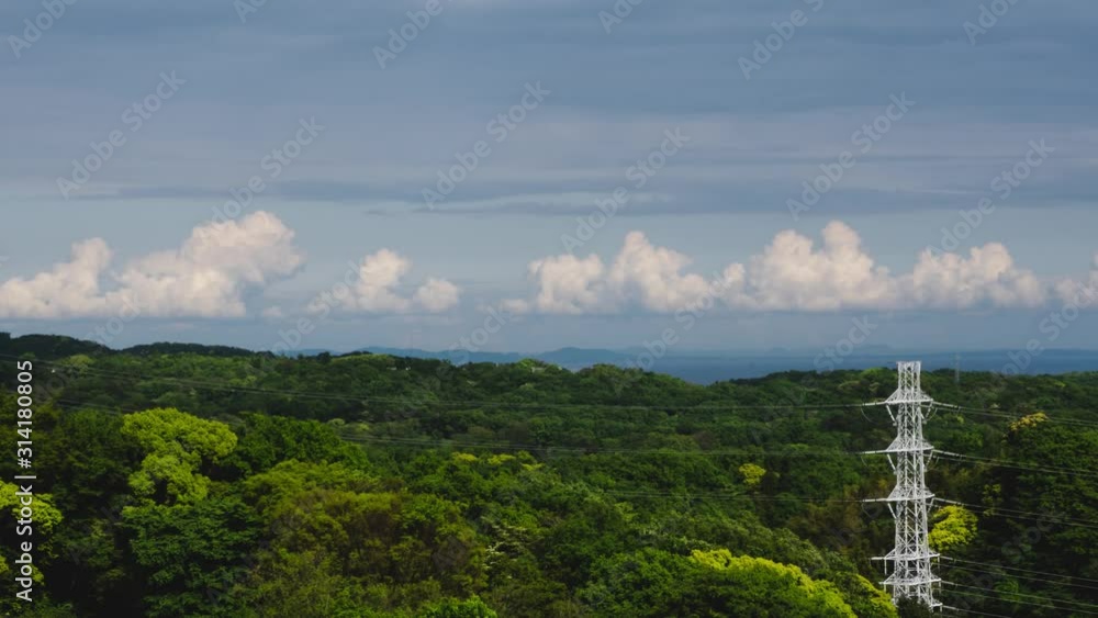 雲のタイムラプス