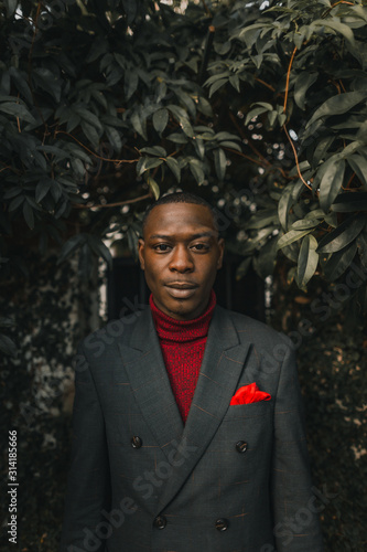 Stylish African American Man