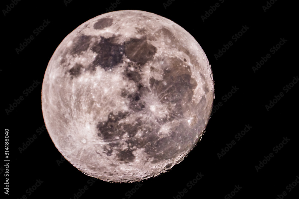 Moon from Henrico, Virginia Moon from Henrico, Virginia