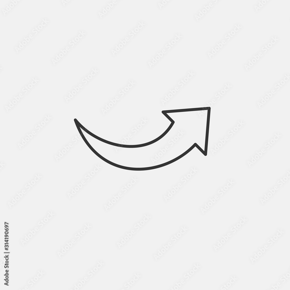arrow icon vector illustration for website and graphic design arrow icon vector illustration for website and graphic design