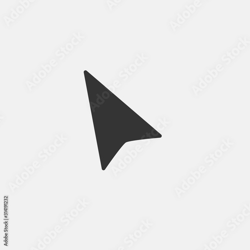 Wallpaper Mural cursor icon vector illustration for website and graphic design Torontodigital.ca