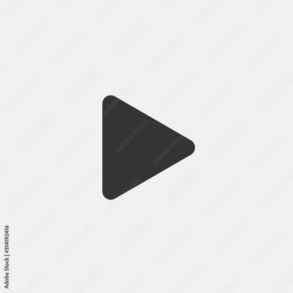play icon vector illustration for website and graphic design play icon vector illustration for website and graphic design
