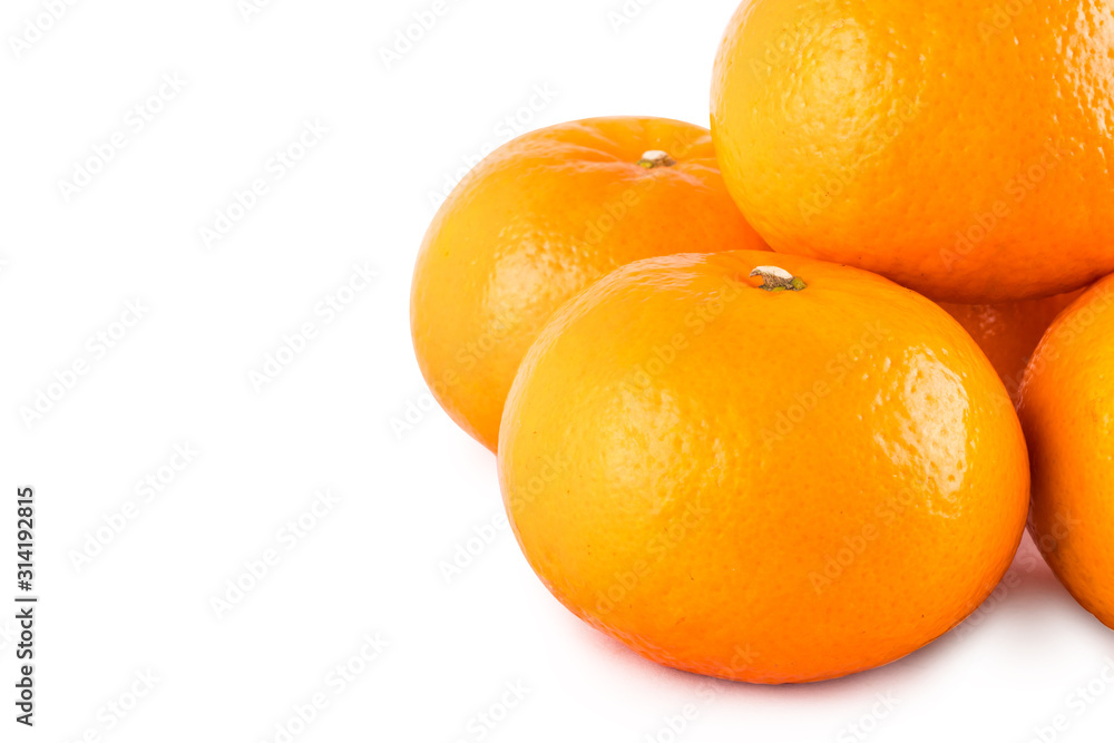 closeup orange on white background fruit agriculture food isolated closeup orange on white background fruit agriculture food isolated