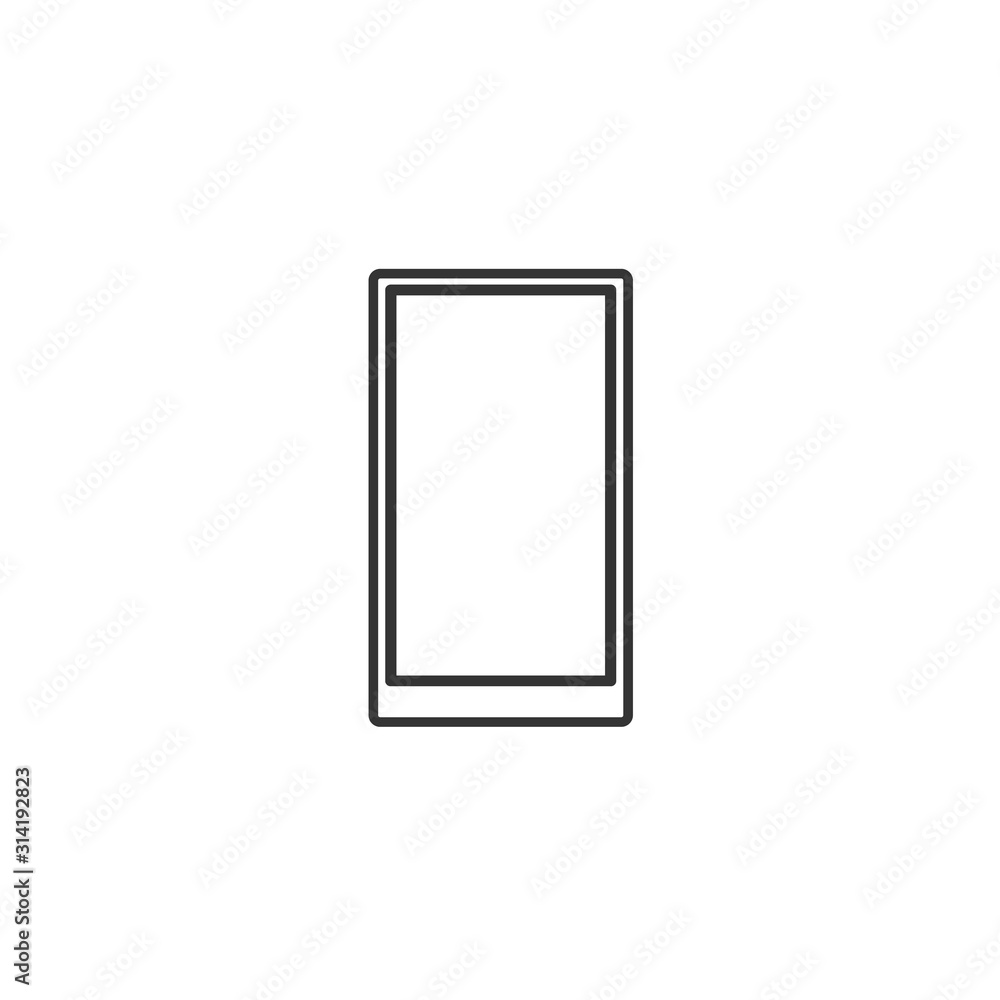 smart phone icon vector solid grey smart phone icon vector solid grey
