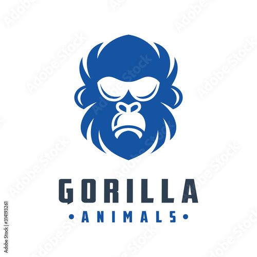 gorilla logo design