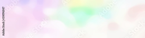 smooth horizontal background with white smoke, tea green and lavender colors and free text space