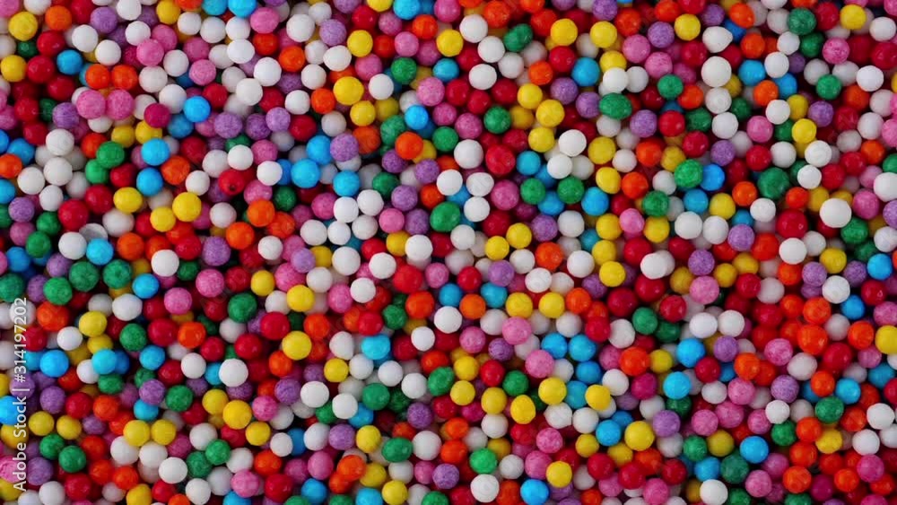 Colorful sprinkles sugar candy fly after being exploded in blender. Close-up shot. Colorful sprinkles sugar candy fly after being exploded in blender. Close-up shot.