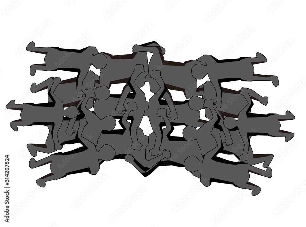 ラグビーのスクラムのシルエットアイコン Stock ベクター Adobe Stock ラグビーのスクラムのシルエットアイコン Stock ベクター Adobe Stock