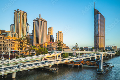 Brisbane skyline, capital of Queensland, Australia