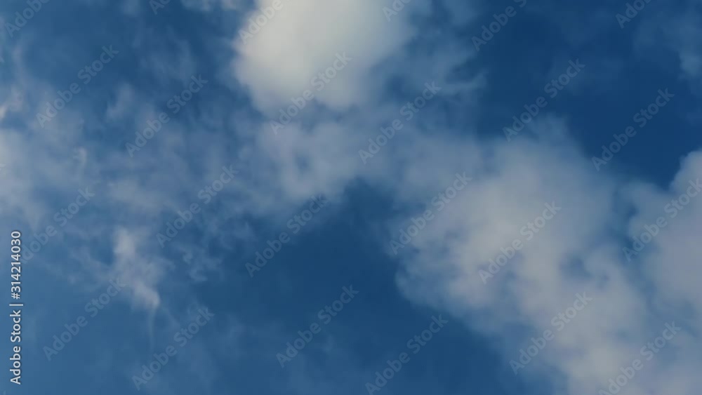 Clouds time lapse at dawn on a sunny day. Clouds time lapse at dawn on a sunny day.