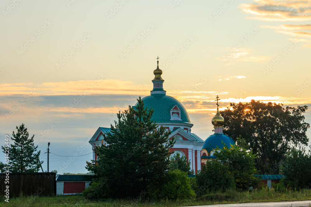 Sanaksar monastery of the Nativity of the Mother of God in Temnikov, Republic Mordovia, Russia