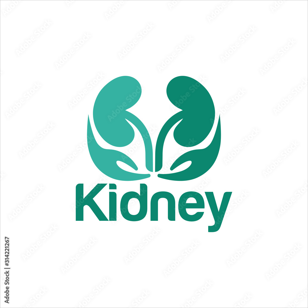 Kidney Logo Template Urology Logo Stock Vector Kidney Logo Template Urology Logo Stock Vector